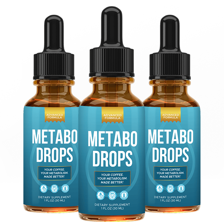 3 Bottles of Metabo Drops